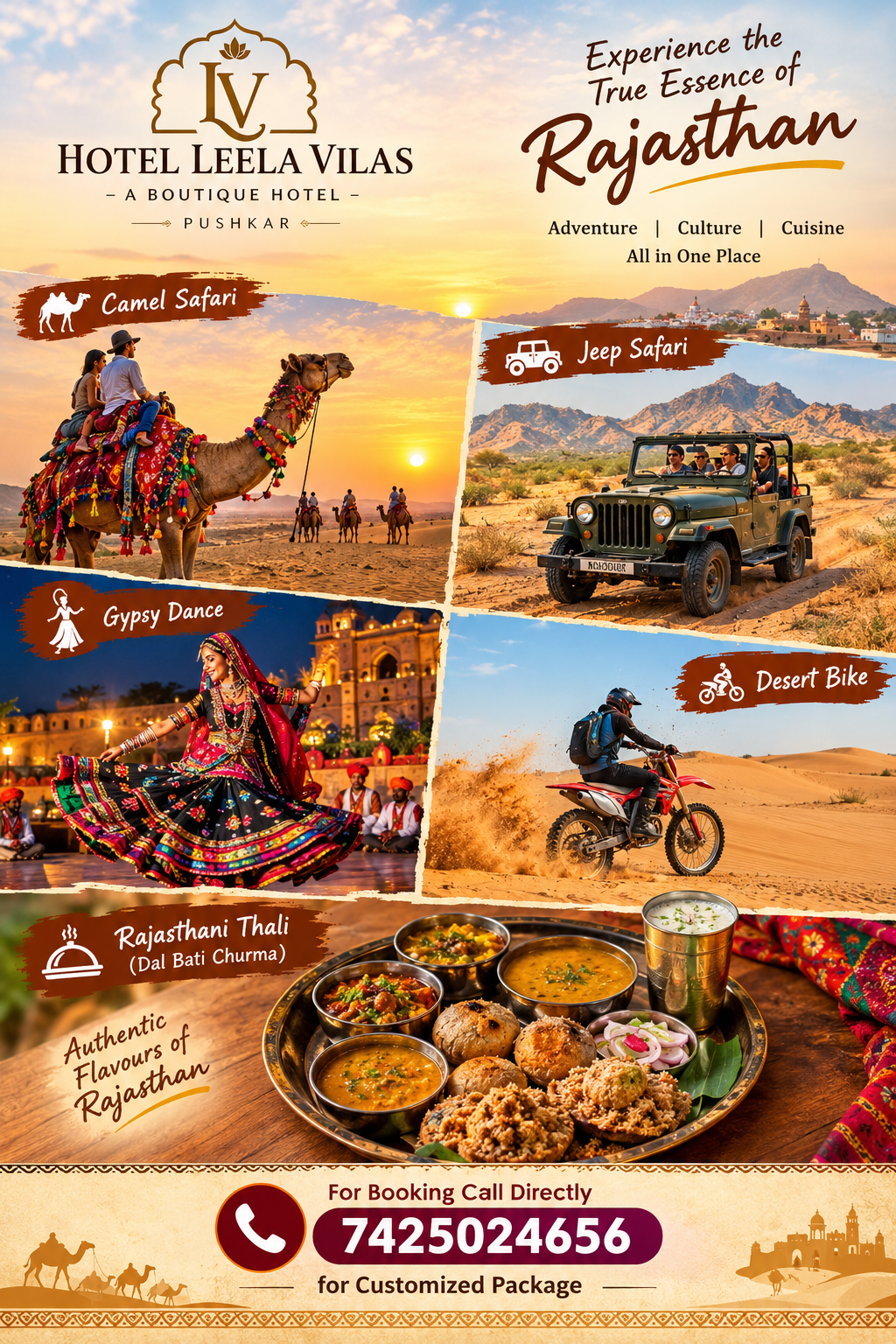 Packages & Experiences | Hotel Leela Vilas-A Boutique Hotel